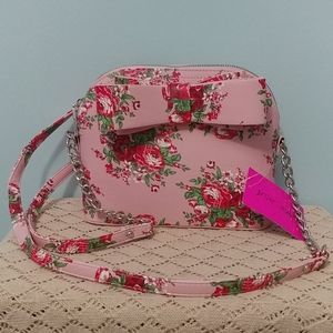 Betsey Johnson floral crossbody